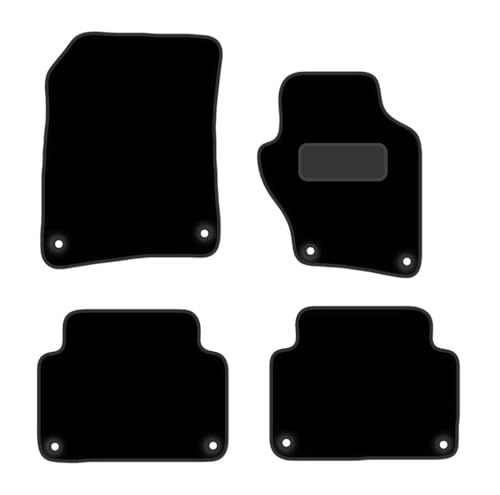 PRIME CAR MAT - Fits AUDI Q7 2006-2015 - Tailored Car Mats - Floor Mat, Fitted With Clips & Granulated Backing - EDGED WITH BLACK NYLON BINDING - 4 pcs Floor Mat Set