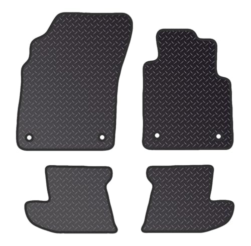 PRIME CAR MAT - Fits BENTLEY Continental Gt 2012-2018 - Tailored Car Mats - Waterproof, Non Slip Car Floor Mat, Fitted with Clips & Anti Slip Backing - 4 pcs Floor Mat Set