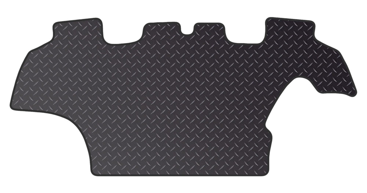 Tractor Mat - New-Holland T7 Series (A T7.210) - Black Heavy Duty Rubber | Tractor Floor Mat, Fitted With Anti Slip Backing, Edged With Black Nylon Binding - 1Pc Floor Mat Only