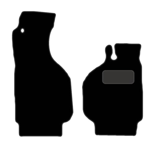 PCM - Car Floor Mats fits for Porche 911 from (1978-1988) - Tailored Car Mats - Car Floor Mat, with Anti Slip Backing - 2 pcs Floor Mat Set with 1 Clips