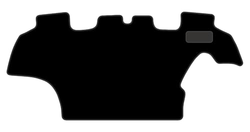 Tractor Mat - New-Holland T7 Series (A T7.210) - | Tractor Floor Mat, Fitted With Granulated Backing, Edged With Black Nylon Binding - 1Pc Floor Mat Only