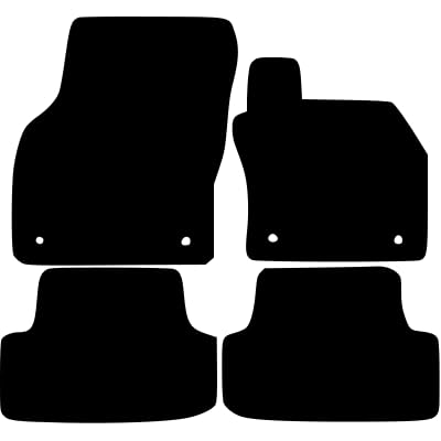 PCM- Car Floor Mats fits for Seat Leon CC from (2013-2019) - Tailored Car Mats - Car Floor Mat, with Anti Slip Backing - 1 pcs Floor Mat Set