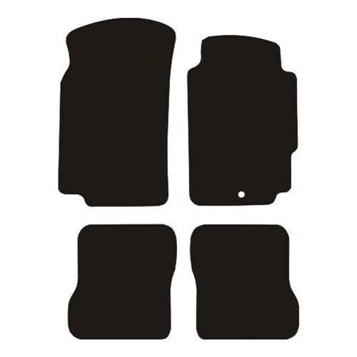 PCM- Car Floor Mats fits for Peugeot 406 from 1997-2003 - Tailored Car Mats - Car Floor Mat, with Anti Slip Backing - 5 Pcs Floor Mat Set with 1 Clip
