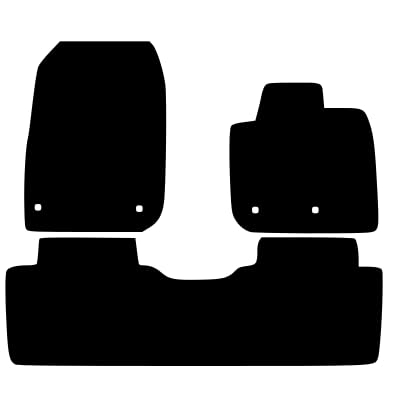 PCM- Car Floor Mats fits for NISSAN Ariya from 2022 ON - Tailored Car Mats - Car Floor Mat, with Anti Slip Backing - 3 pcs Floor Mat Set with 4 Clips