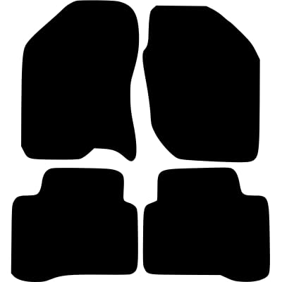 PCM- Car Floor Mats fits for NISSAN X Trail from (2001-2007) - Tailored Car Mats - Car Floor Mat, with Anti Slip Backing - 4 pcs Floor Mat Set with 1 Clips