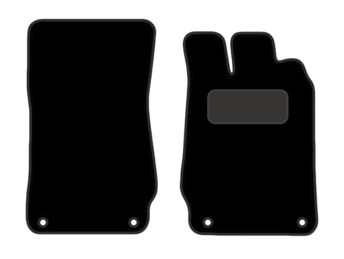 PCM- Car Floor Mats fits for MERCEDES SL350(WDV230) from (2003-2011) - Tailored Car Mats - Car Floor Mat, with Anti Slip Backing - 2 pcs Floor Mat Set with 4 Clips