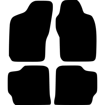 PCM- Car Floor Mats fits for Fiat Brava Bravo from (1994-2002) - Tailored Car Mats - Car Floor Mat, with Anti Slip Backing - 4 pcs Floor Mat Set with 1 Clips
