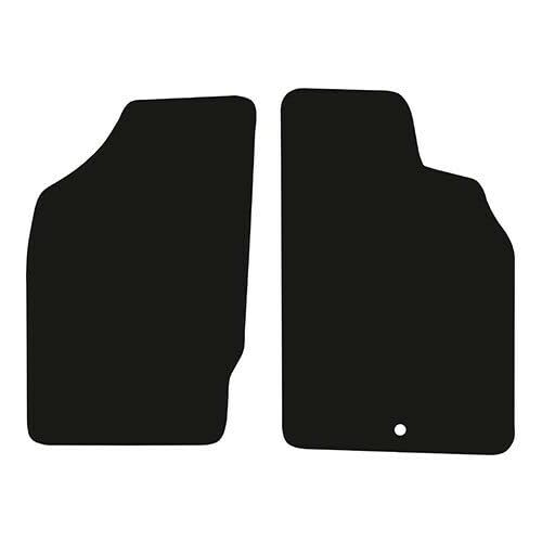PCM- Car Floor Mats fits for Mitsubishi L200 Single Cab from 1997-2005 - Tailored Car Mats - Car Floor Mat, with Anti Slip Backing - 2 pcs Floor Mat Set with 1 Clip