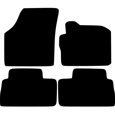 PCM- Car Floor Mats fits for Land Rover Freelander MK2 from 2006-2014 from - Tailored Car Mats - Car Floor Mat, with Anti Slip Backing - 4 pcs Floor Mat Set with 1 Clip