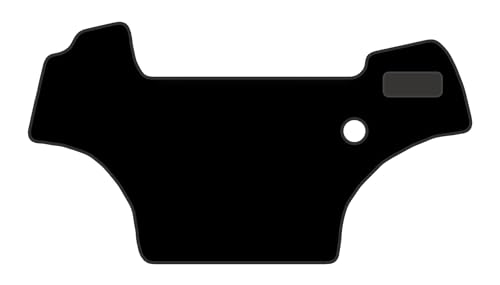 Tractor Mat - Deutz/Lamborghin/Same 600 Series (AA15) - | Tractor Floor Mat, Fitted With Granulated Backing, Edged With Black Nylon Binding - 1Pc Floor Mat Only
