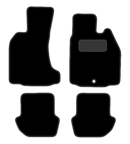 PCM-Car Floor Mats fits for Porche 997 from (2004-2012) - Tailored Car Mats - Car Floor Mat, with Anti Slip Backing - 4 pcs Floor Mat Set with 1 Clips