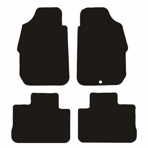 PCM- Car Floor Mats fits for ISUZU Rodeo from 2005-2009 - Tailored Car Mats - Car Floor Mat, with Anti Slip Backing - 4 pcs Floor Mat Set with 1 Clip