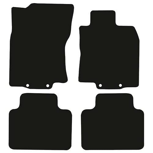 PRIME CAR MAT-Fits Renault Koleos From 2016 - Present - Taloried Mats-Waterproof, Non Slip Car Floor Mat, Fitted with Clips-4 pcs Floor Mat Set with 4 Clips