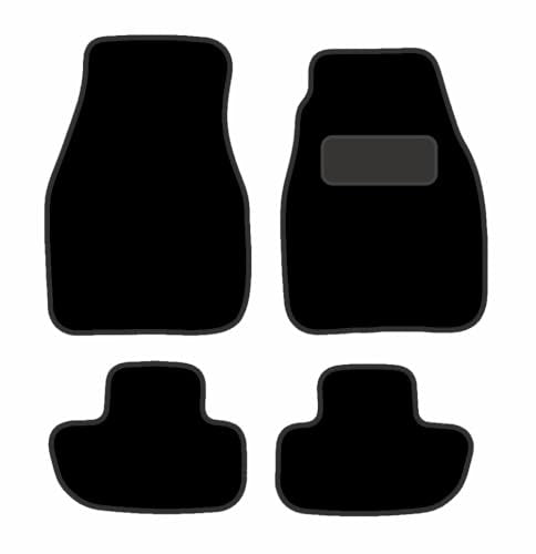 PRIME CAR MAT - R-O-M-E-O A-L-F-A GTV 1997-2006 - Tailored Car Mats - Waterproof, Non Slip Car Floor Mat, with Anti Slip Backing - 4 pcs Floor Mat Set