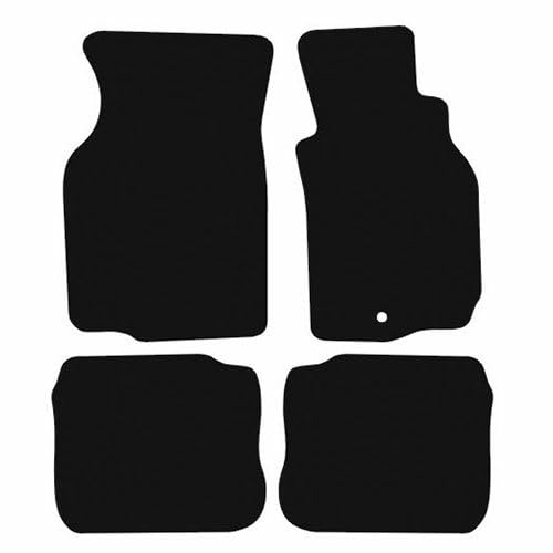 PCM- Car Floor Mats fits for Mitsubishi Lancer Evo V from 1998-1999 - Tailored Car Mats - Car Floor Mat, with Anti Slip Backing - 4 pcs Floor Mat Set with 1 Clip