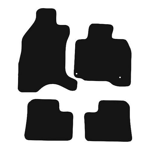 PCM- Car Floor Mats fits for Mitsubishi IMIEV from 2010 - Present - Tailored Car Mats - Car Floor Mat, with Anti Slip Backing - 4 pcs Floor Mat Set with 2 Clips