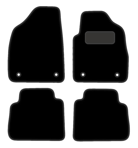 PCM- Car Floor Mats fits for MG HS Manual from 2019 Present - Tailored Car Mats - Car Floor Mat, with Anti Slip Backing - 4 pcs Floor Mat Set with 4 Clips