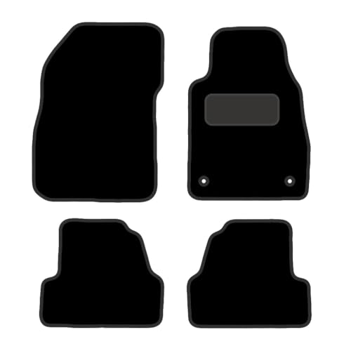 PCM - Car Floor Mats Fits Vauxhall Mokka X 2017-2020 - Fitted With 2 Clips & Granulated Backing Full Coverage Floor Protection - Non Slip Car Mat - 4 Pc Floor Mat