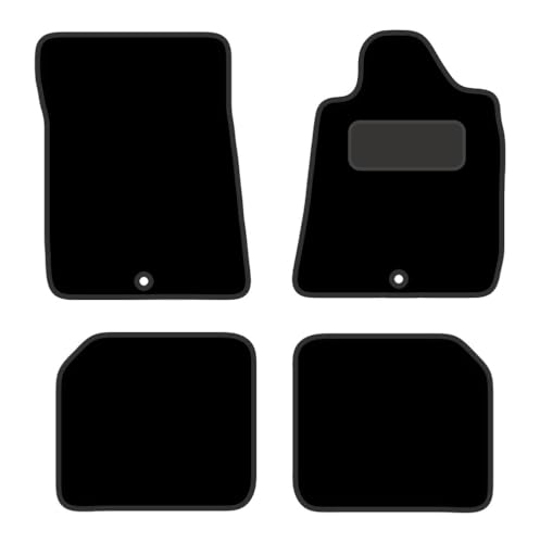PCM- Car Floor Mats fits for MERCEDES S Class SWB from (1991-1999) - Tailored Car Mats - Car Floor Mat, with Anti Slip Backing - 4 pcs Floor Mat Set with 2 Clips