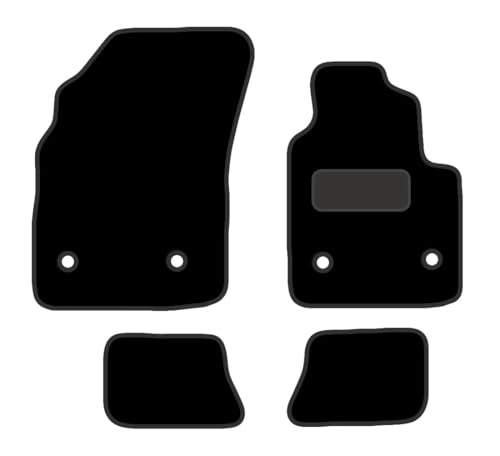 PRIME CAR MAT - Fits BENTLEY Continental Gt 2003-2012 - Tailored Car Mats - Floor Mat, Fitted With Clips & Granulated Backing - EDGED WITH BLACK NYLON BINDING - 4 pcs Floor Mat Set