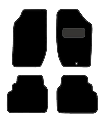 PRIME CAR MAT - Fits ALFA-ROMEO 164-1987-1998 - Tailored Car Mats - Waterproof, Non Slip Car Floor Mat, with Anti Slip Backing - 4 pcs Floor Mat Set with 1 Clips