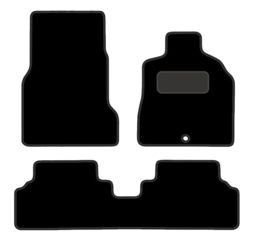 PCM Car Floor Mats for Mercedes A CLASS SWB (1998-2005) 1 CLIP - Tailored Car Mats - Floor Mat, Fitted With Clips & Granulated Backing - 3 pcs Floor Mat Set