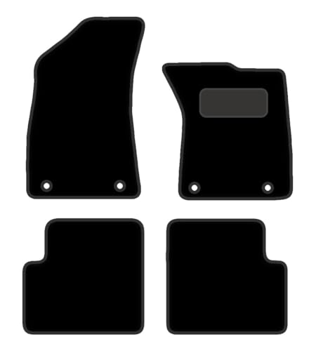 PCM- Car Floor Mats fits for MG ZS Manual From 2017 ON - Tailored Car Mats - Car Floor Mat, with Anti Slip Backing - 4 pcs Floor Mat Set with 4 Clips
