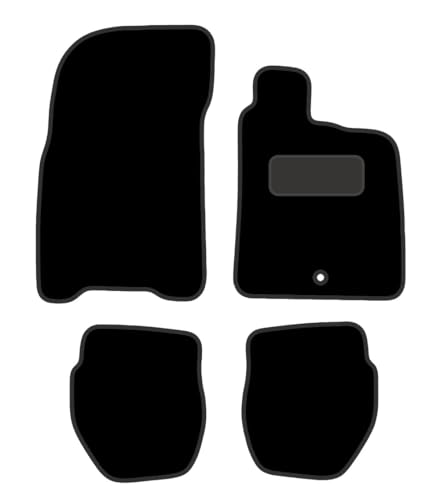 PCM-Car Floor Mats fits for Porche 993 from (1993-1998) - Tailored Car Mats - Car Floor Mat, with Anti Slip Backing - 4 pcs Floor Mat Set with 1 Clips