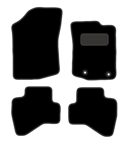 PRIME CAR MAT - Fits CITROEN C1 2014 on - Tailored Car Mats - Floor Mat, Fitted With Clips & Granulated Backing - EDGED WITH BLACK NYLON BINDING - 4 pcs Floor Mat Set