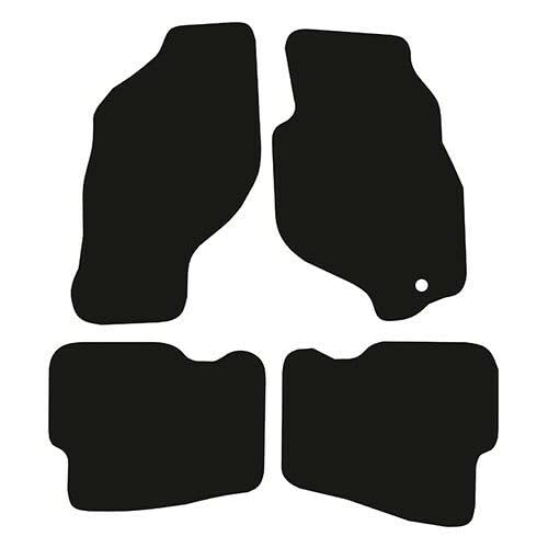 PCM- Car Floor Mats fits for Mitsubishi Spacerunner from 1991-1997 - Tailored Car Mats - Car Floor Mat, with Anti Slip Backing - 4 pcs Floor Mat Set with 1 Clip