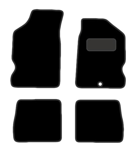 PRIME CAR MAT - Fits CITROEN Saxo 1996-2003 - Tailored Car Mats - Floor Mat, Fitted With Clips & Granulated Backing - EDGED WITH BLACK NYLON BINDING - 4 pcs Floor Mat Set