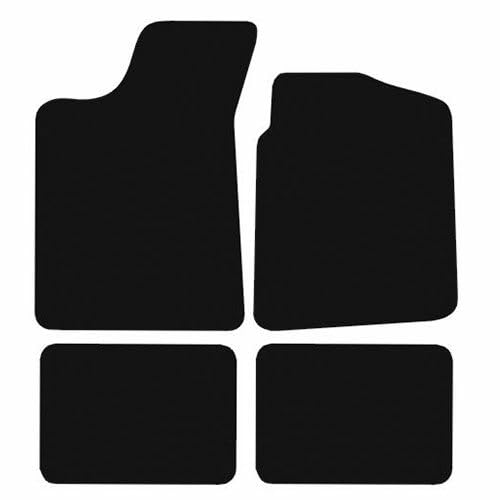 PRIME CAR MAT-Fits Renault Clio From 1990-1998 - Taloried Mats-Waterproof, Non Slip Car Floor Mat, Fitted with Clips-4 pcs Floor Mat Set