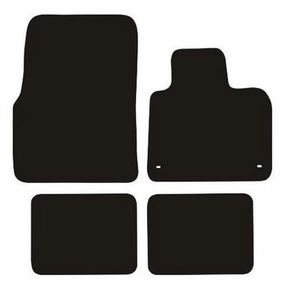 PRIME CAR MAT-Fits Renault Espace From 2003-2008-Carpet-Taloried Mats-Floor Mat, Fitted With Clips-EDGED WITH BLACK NYLON BINDING-4 pcs Floor Mat Set with 2 Clips