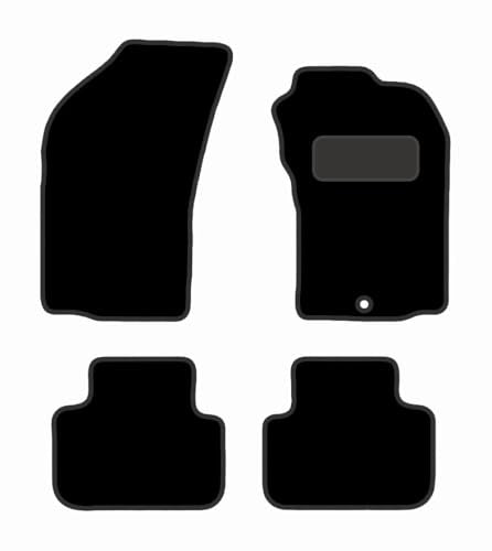 PRIME CAR MAT - Fits ALFA-ROMEO 147 2000-2010 - Tailored Car Mats - Car Floor Mat, with Anti Slip Backing - 4 pcs Floor Mat Set with 1 Clips