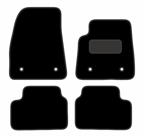PCM- Car Floor Mats fits for MG 5 ELECTRIC from 2022 on - Tailored Car Mats - Car Floor Mat, with Anti Slip Backing - 3 pcs Floor Mat Set with 4 Clips