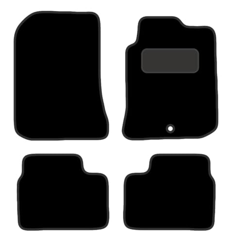 PCM- Car Floor Mats fits for MG ZT From (2001-2005) - Tailored Car Mats - Car Floor Mat, with Anti Slip Backing - 4 pcs Floor Mat Set with 1 Clips