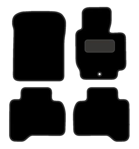 PCM- Car Floor Mats fits for SUZUKI Vitara LWB from (2005-2014) - Tailored Car Mats - Car Floor Mat, with Anti Slip Backing - 4 pcs Floor Mat Set with 1 Clips