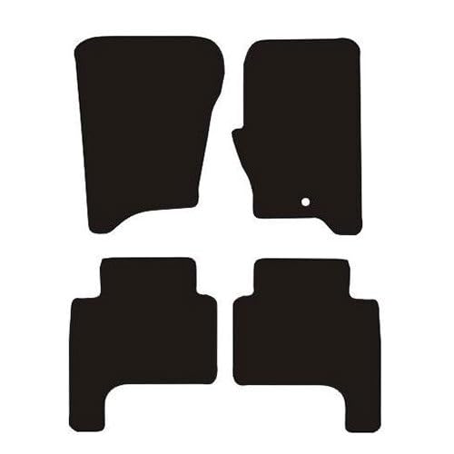 PCM- Car Floor Mats fits for Land Rover Range Rover Sport from 2005-2008 from - Tailored Car Mats - Car Floor Mat, with Anti Slip Backing - 4 pcs Floor Mat
