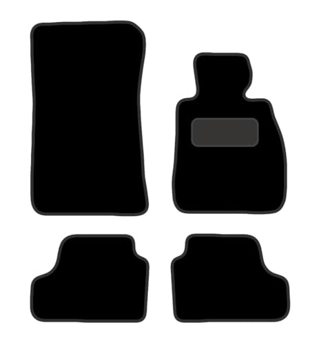 PRIME CAR MAT - Fits BMW 3 Series E93 2006-2011 CONVERTIBLE - Tailored Car Mats - Floor Mat, Fitted With Clips & Granulated Backing - EDGED WITH BLACK NYLON BINDING - 4 pcs Floor Mat Set