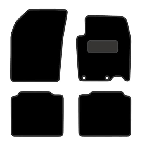 PCM- Car Floor Mats fits for SUZUKI SX4 S-Cross from 2013 ON - Tailored Car Mats - Car Floor Mat, with Anti Slip Backing - 4 pcs Floor Mat Set with 2 Clips