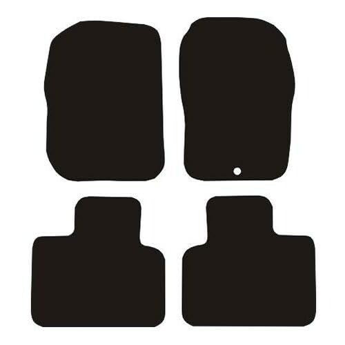 PCM- Car Floor Mats fits for ISUZU Rodeo Denver from 2005 ON - Tailored Car Mats - Car Floor Mat, with Anti Slip Backing - 4 pcs Floor Mat Set with 1 Clip