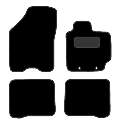 PCM - Car Floor Mats for Suzuki Baleno (2016 ON) 2 CLIPS - Tailored Car Mats - Car Floor Mat, with Anti Slip Backing - 4 pcs Floor Mat Set