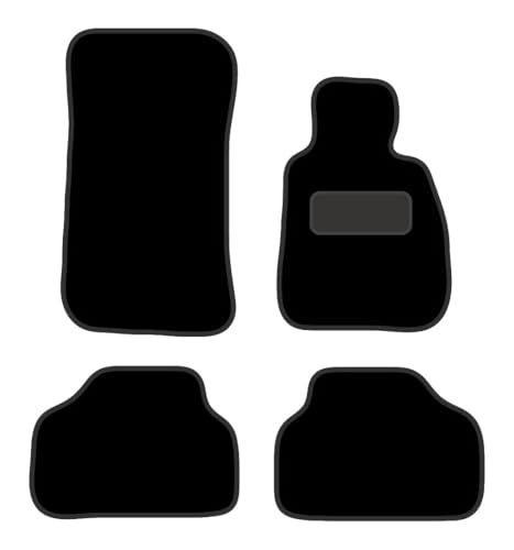 PRIME CAR MAT - Fits BMW 3 Series E90 SALOON 2004-2012 - Tailored Car Mats - Floor Mat, Fitted With Clips & Granulated Backing - EDGED WITH BLACK NYLON BINDING - 4 pcs Floor Mat Set