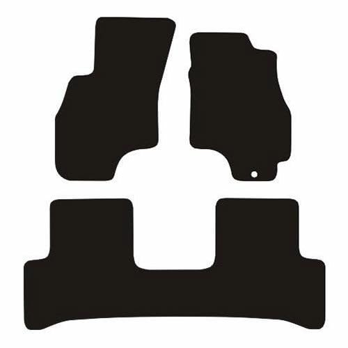 PCM- Car Floor Mats fits for Hyundai Accent from 2000-2006 - Tailored Car Mats - Car Floor Mat, with Anti Slip Backing - 4 pcs Floor Mat Set with 1 Clip
