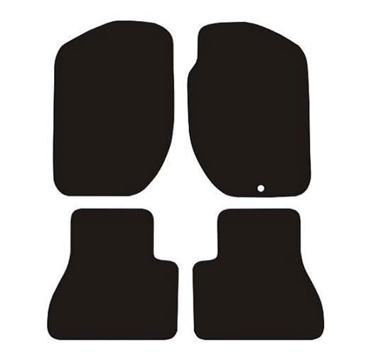 PCM- Car Floor Mats fits for Land Rover Freelander MK1 from 1997-2006 from - Tailored Car Mats - Car Floor Mat, with Anti Slip Backing - 4 pcs Floor Mat Set with 1 Clip