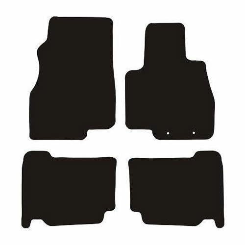 PRIME CAR MAT - Car Floor Mats fits for Mitsubishi Grandis from 2003-2010 - Tailored Car Mats - Car Floor Mat, with Anti Slip Backing - 4 pcs Floor Mat Set with 2 Clips