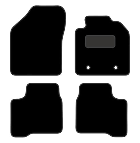 PCM- Car Floor Mats fits for SUZUKI Swift Hybird from 2020 ON - Tailored Car Mats - Car Floor Mat, with Anti Slip Backing - 4 pcs Floor Mat Set with 2 Clips