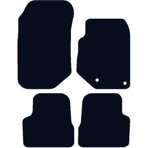 Car Mats Compatible with Vauxhall Corsa F (2019-2020) Tailored Fit Car Floor Mats Set Water-Resistant Anti Slip Backing All Weather Full Coverage 4pcs Set With 4 Clips
