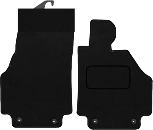 PRIME CAR MAT - Fits AUDI R8 2007-2015 - Tailored Car Mats - Floor Mat, Fitted With Clips & Granulated Backing - EDGED WITH BLACK NYLON BINDING - 4 pcs Floor Mat Set