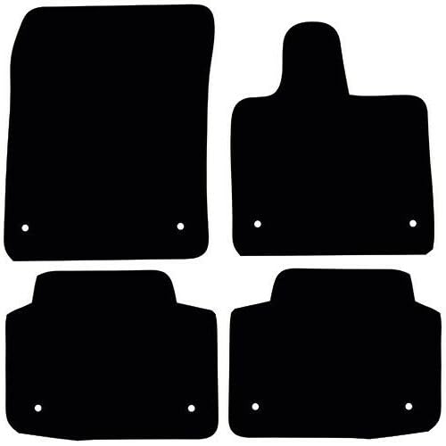 PRIME CAR MAT-Fits Jaguar I Pace from 2018-Present - Taloried Mats-Waterproof, Non Slip Car Floor Mat, Fitted with Clips & Anti Slip Backing-4 pcs Floor Mat Set with 8 Clips